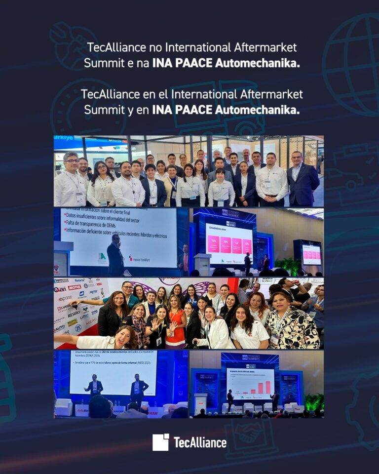 TecAlliance marca presença no Aftermarket Summit e na Automechanika México