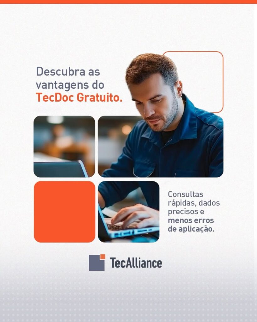 TecDoc Gratuito: informação confiável para decisões rápidas no mercado automotivo.